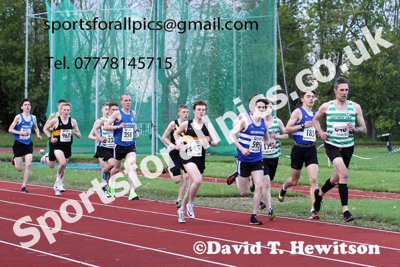 3000 metres, 2021 North East Grand Prix No. 2, Monkton, Wednesday, May 19th. Photo: David T. Hewitson/Sports for All Pics